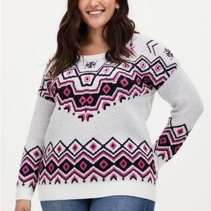 Torrid Pullover Drop Shoulder Sweater